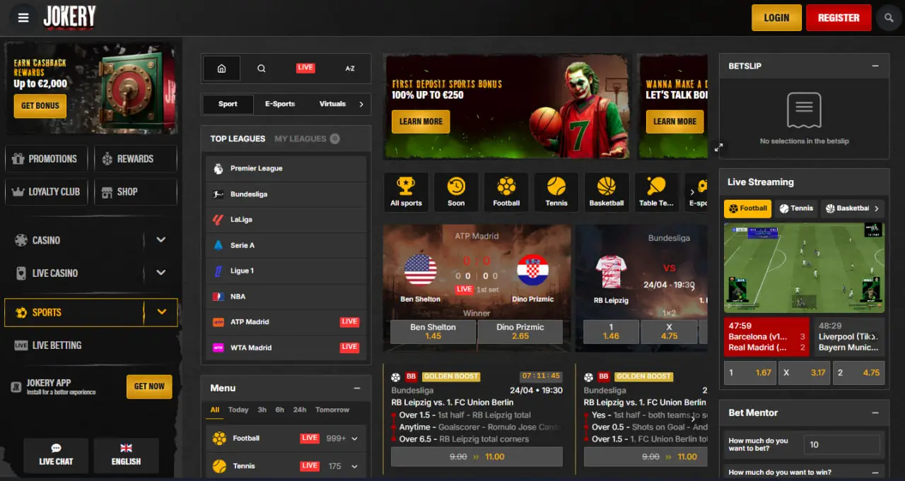 Jokery Sportwetten